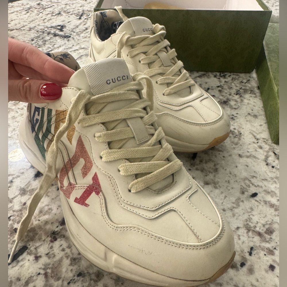 Gucci Rhyton Trainers - Picture 4 of 5